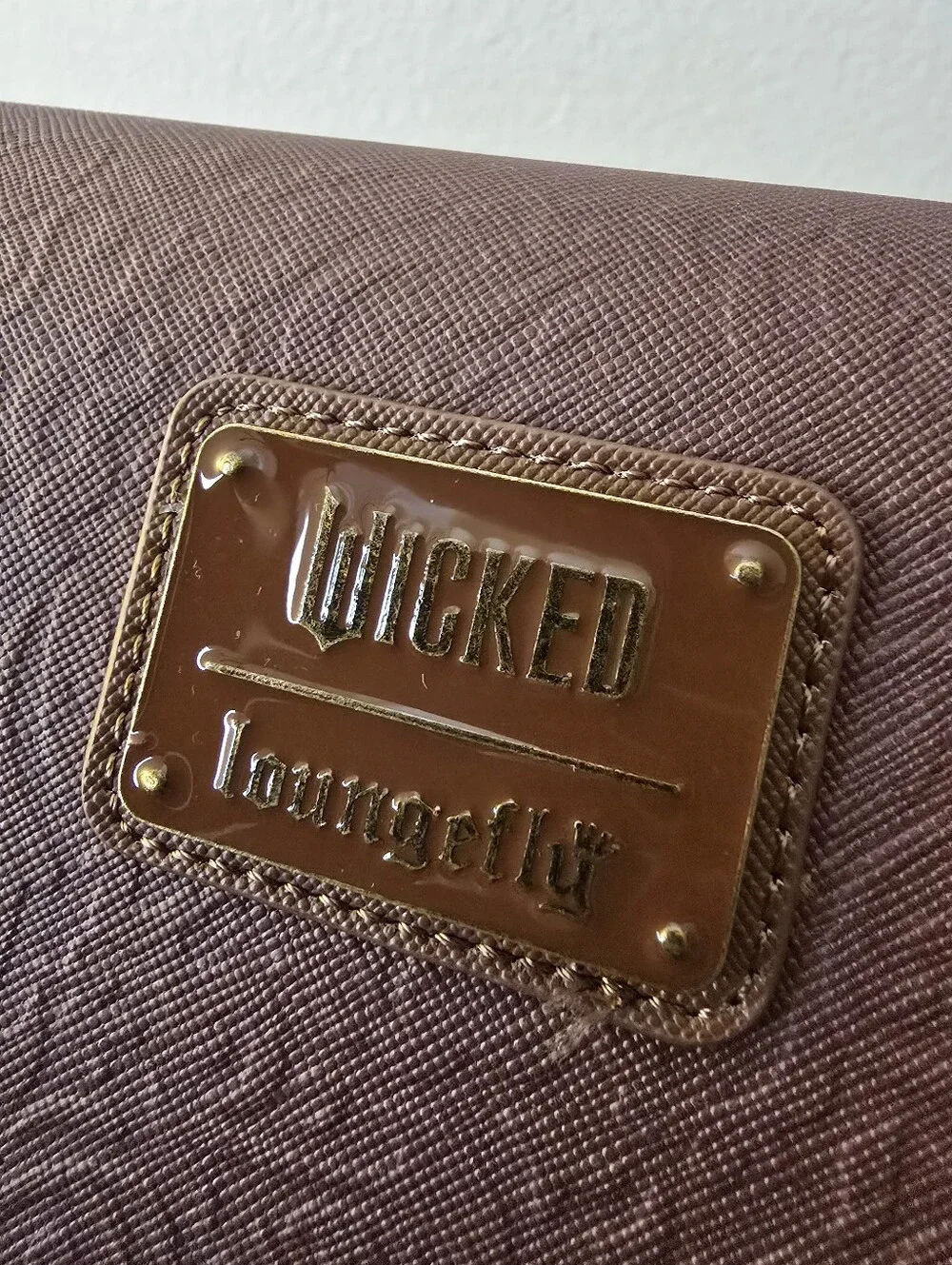 WICKED Grimmerie Loungefly Crossbody Bag - Picture 5 of 8